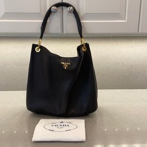 Prada hobo Handbag in black